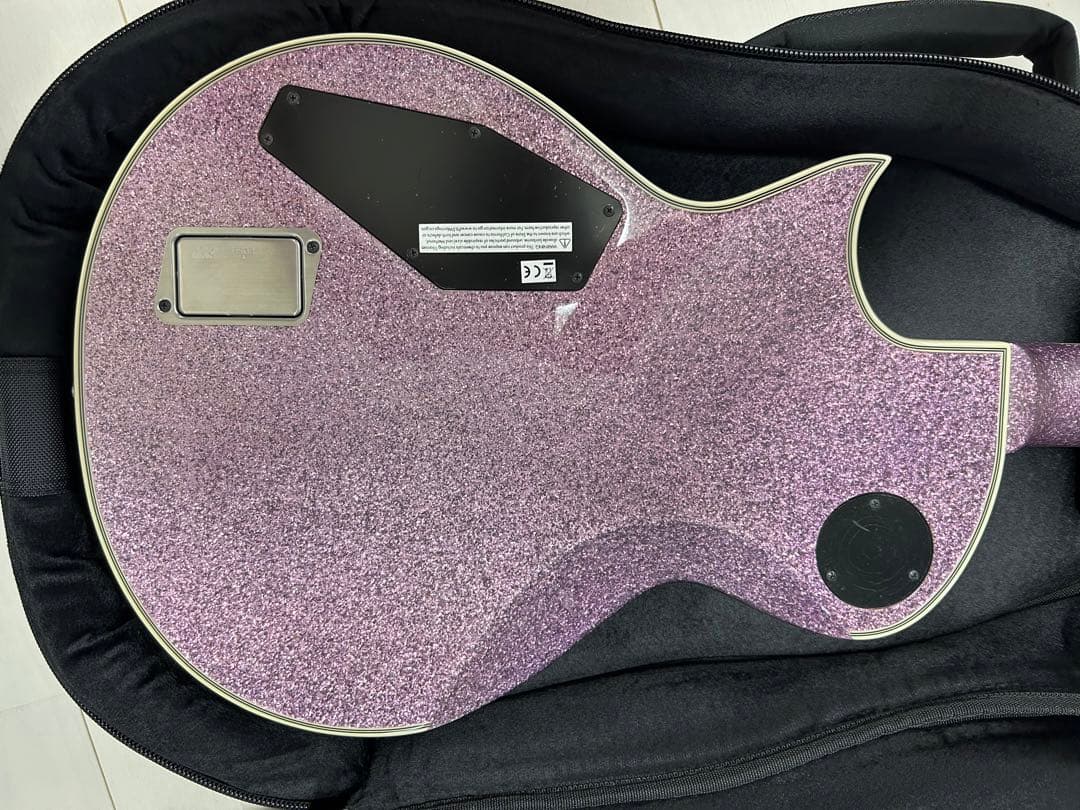 E-II EC DB purple sparkle ピックアップ　Fishman