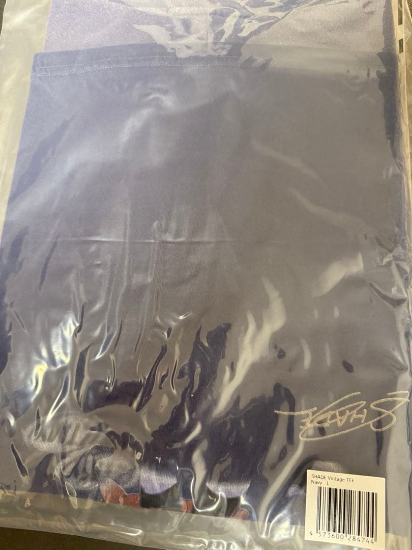 SHADE Vintage TEE Navy Lサイズ Tシャツ ずとまよ