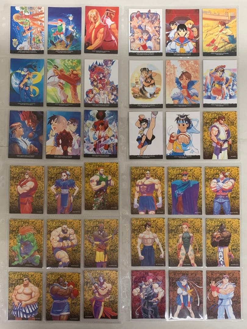 カードダスマスターズ ALL CAPCOM WORLD 97 コンプリートセット