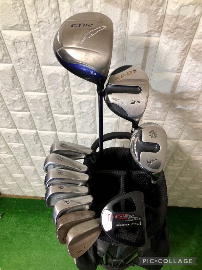 初心者おすすめ☆メンズ ゴルフクラブセット☆フォーティーン☆キャディバッグ付