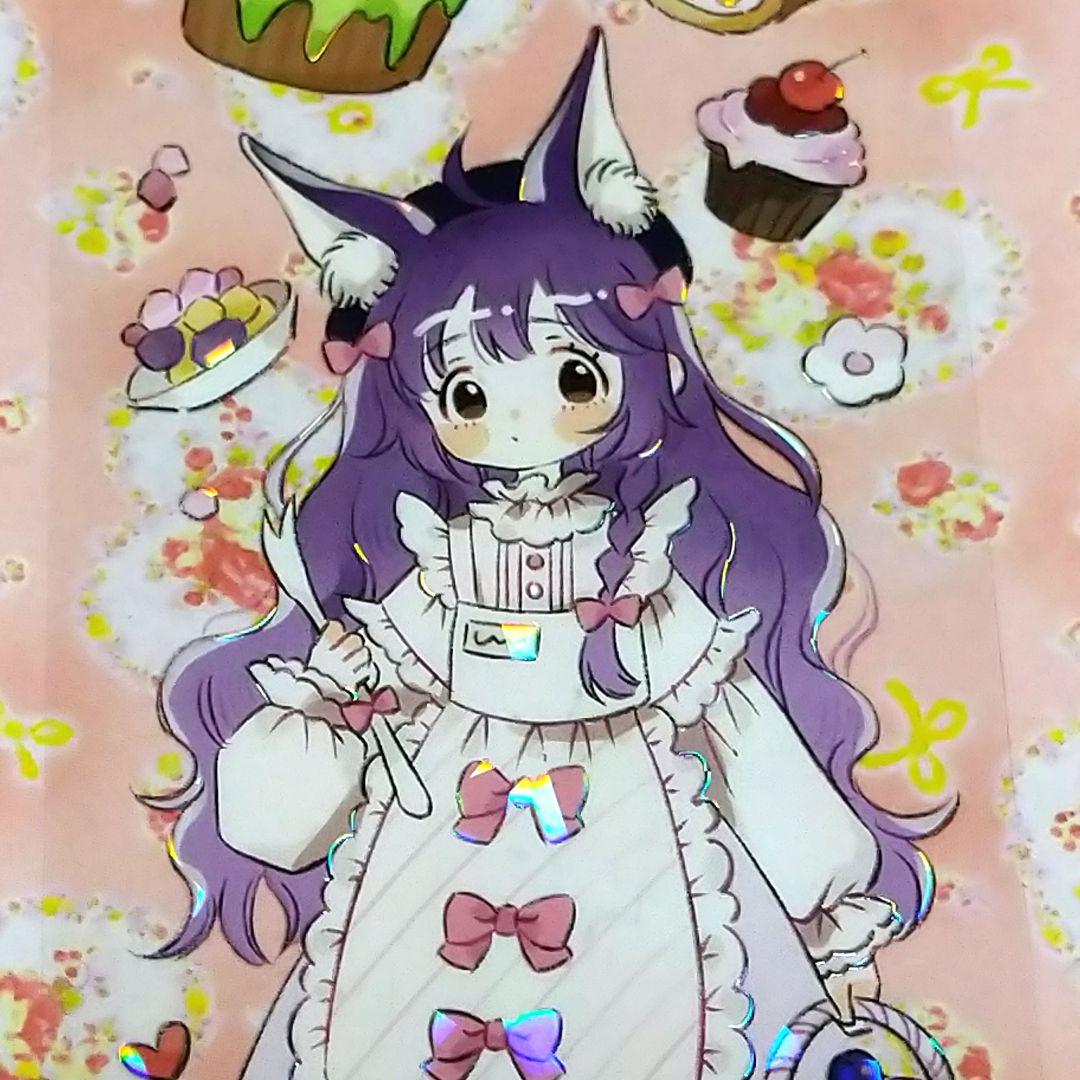 J954＃果汁气泡(贝壳光)当季限定切り売り海外人物マステ女の子