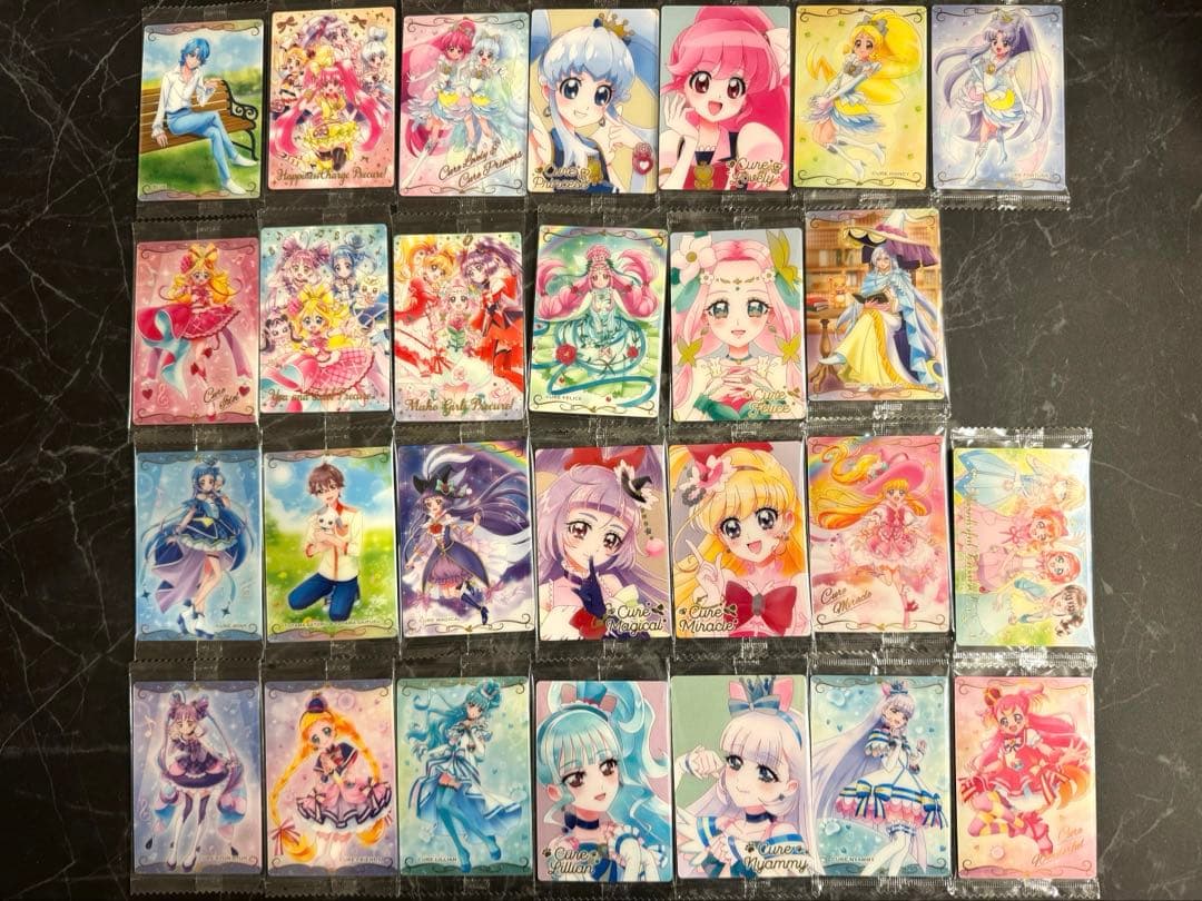 プリキュア カード ウエハース 11 全27種 コンプリート　コンプ