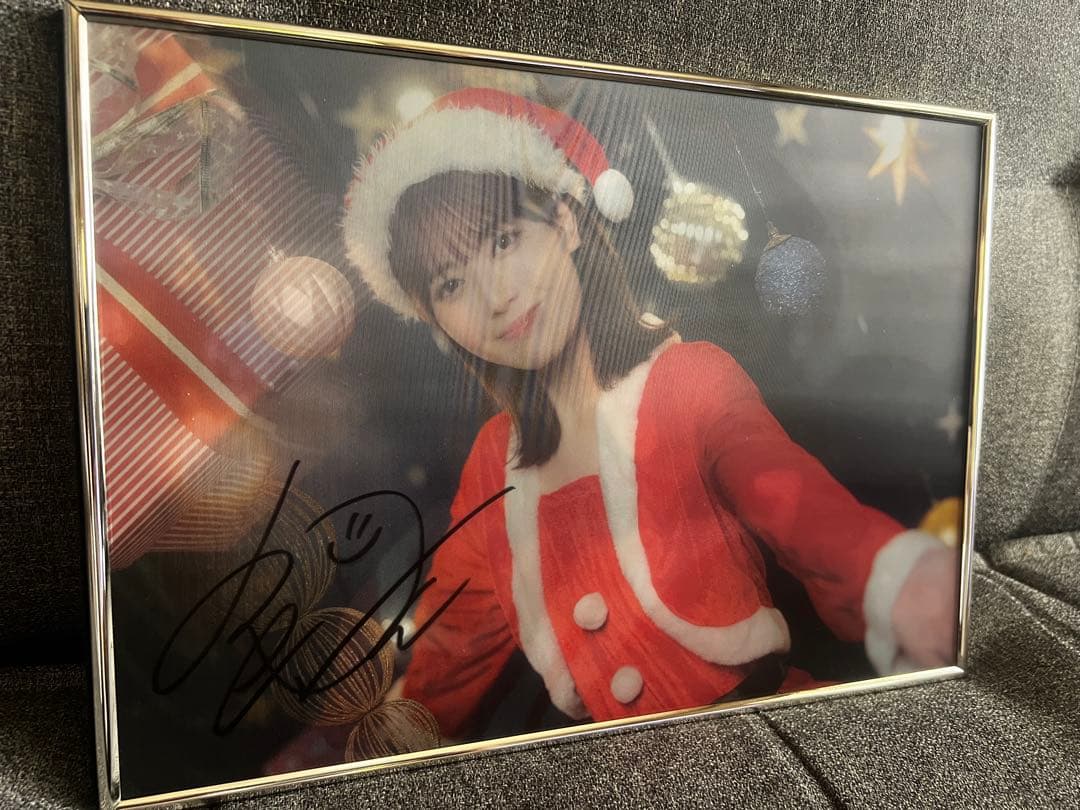 乃木坂46 乃木フェスオリジナルレンチキュラー　直筆サイン入り　岩本蓮加