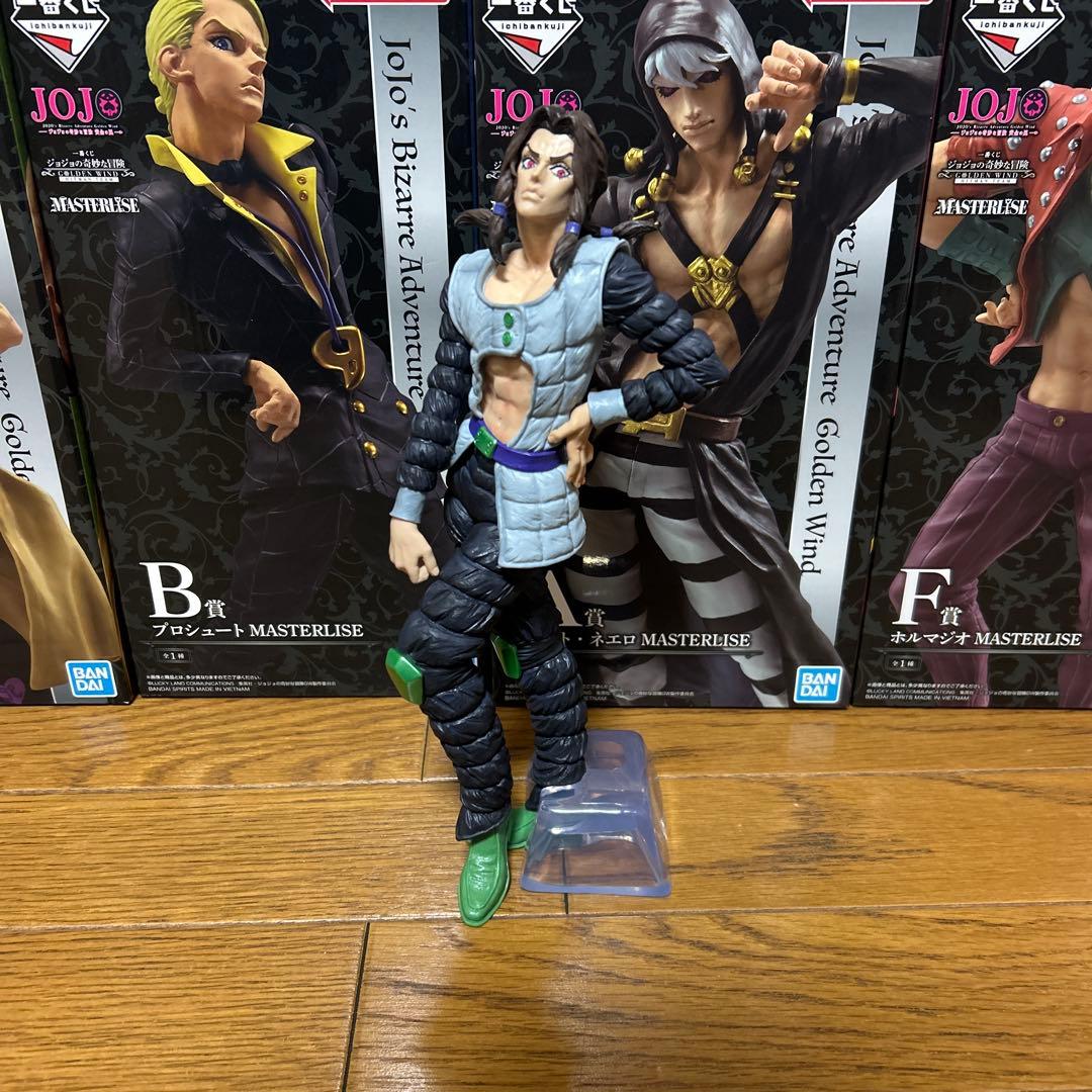 ジョジョの奇妙な冒険　一番くじ　HITMAN TEAM フィギュア　全種