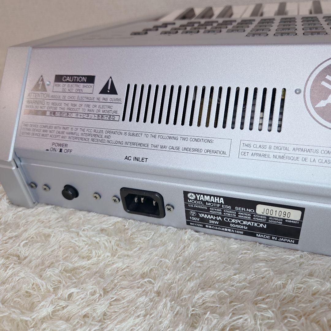 美品✨YAMAHA MOTIF ES6 シンセサイザー ヴィンテージ 希少品
