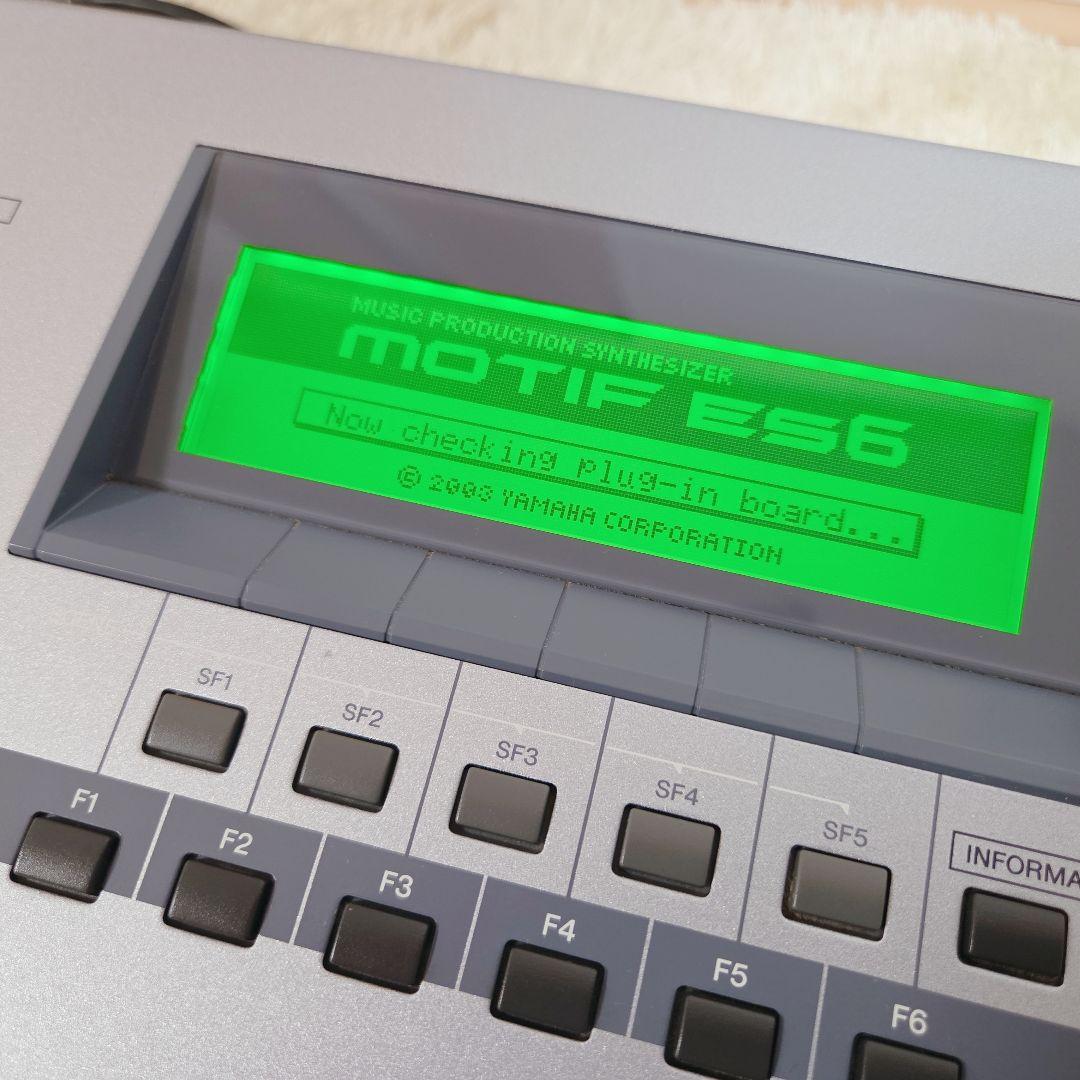 美品✨YAMAHA MOTIF ES6 シンセサイザー ヴィンテージ 希少品