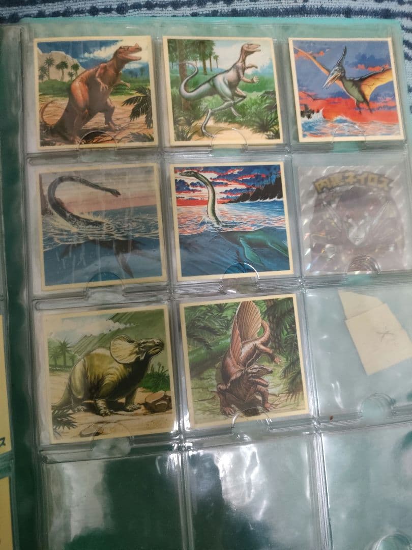 1980年代 おまけ恐竜シール　19種類