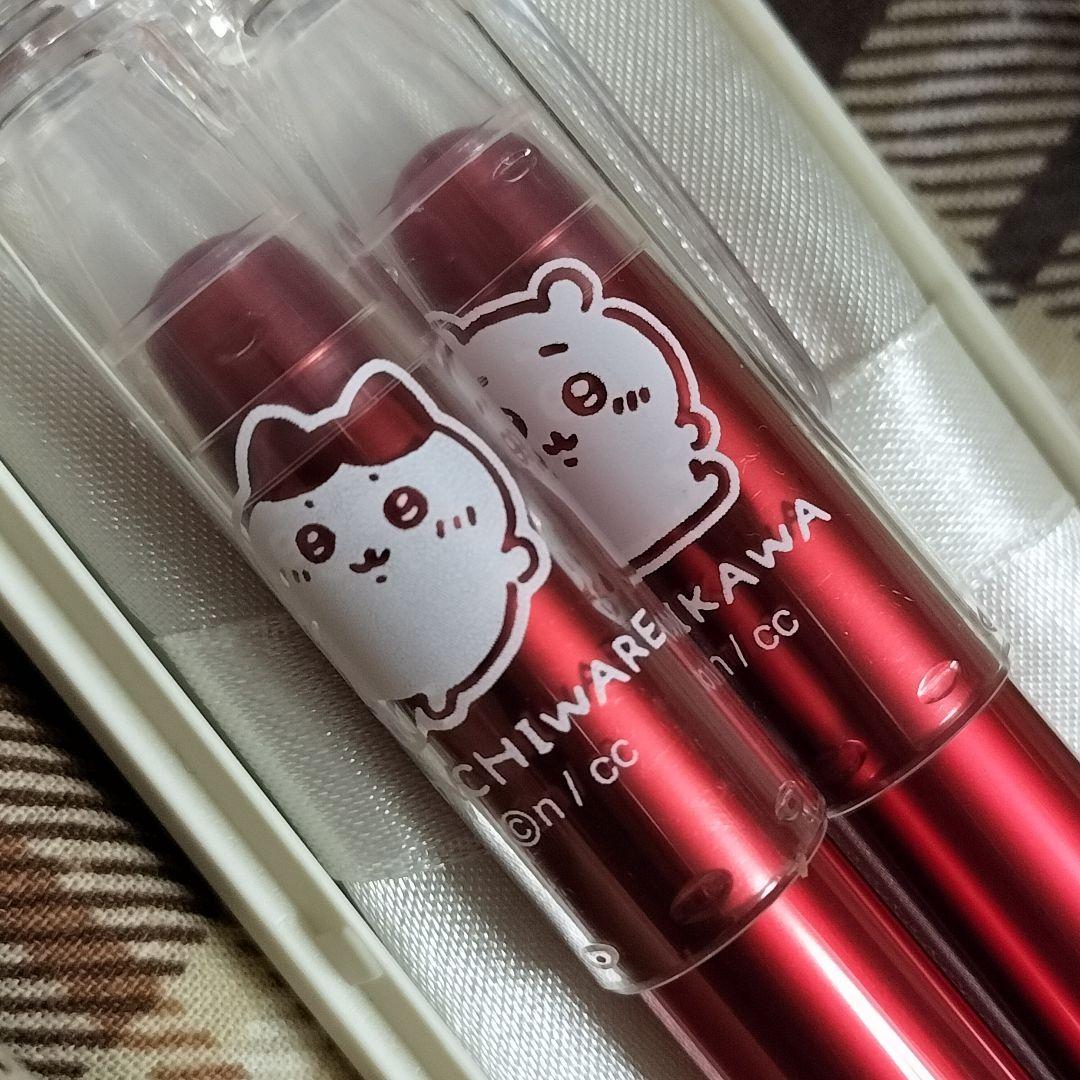 【ちいかわハチワレ２本セット】採点ペン【新品未使用】限定品プラチナ製ソフトペン