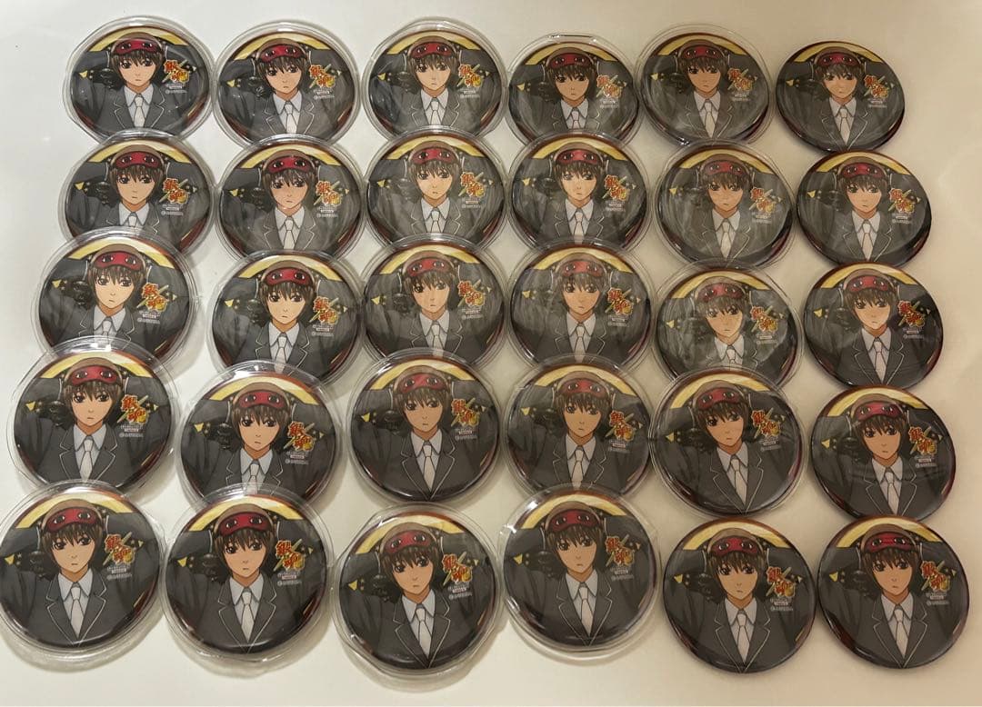 最終価格！　30個セット　銀魂　沖田　キャラポップストア限定　缶バッジ