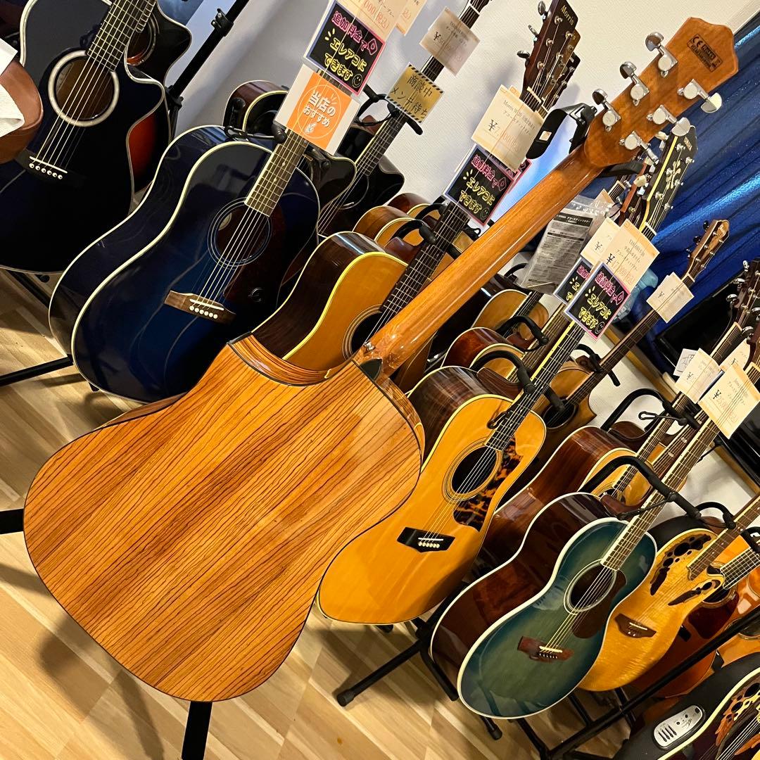 【引取価格11206】Rosso R-54 アコースティックギター ゼブラウッド