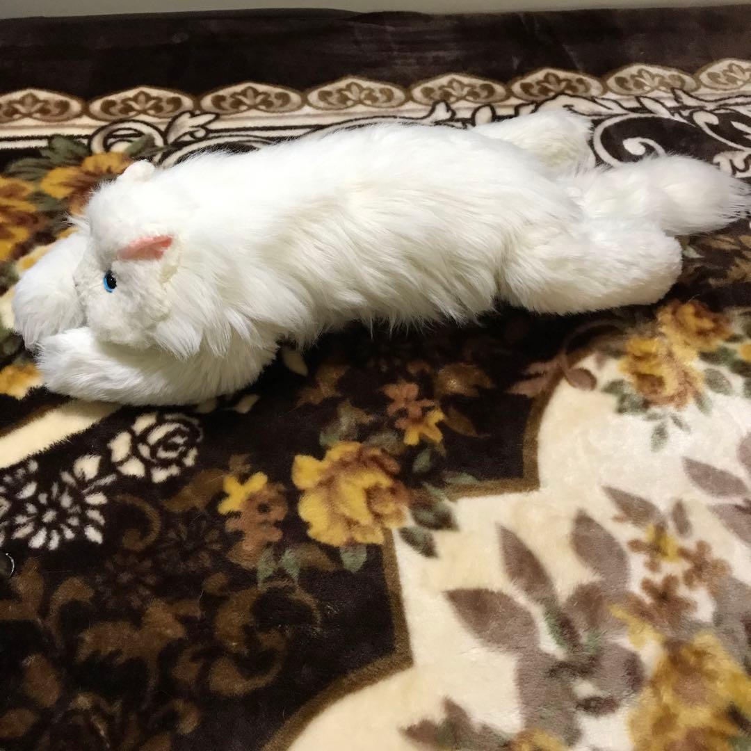 ぬいぐるみ　猫　ねこ　ペルシャ猫　レトロ❣️