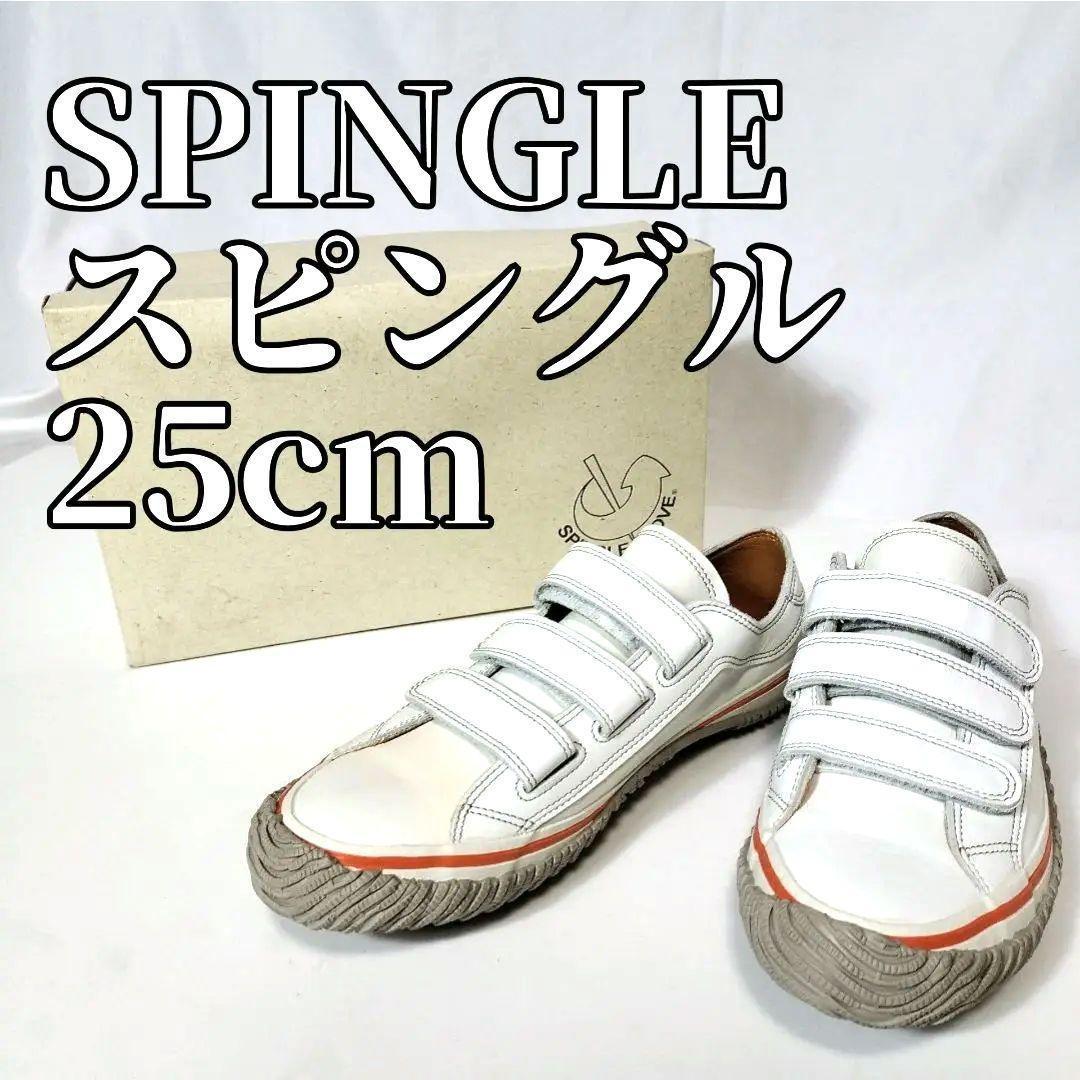 スピングル SPINGLE　スニーカー　25cm　Mサイズ