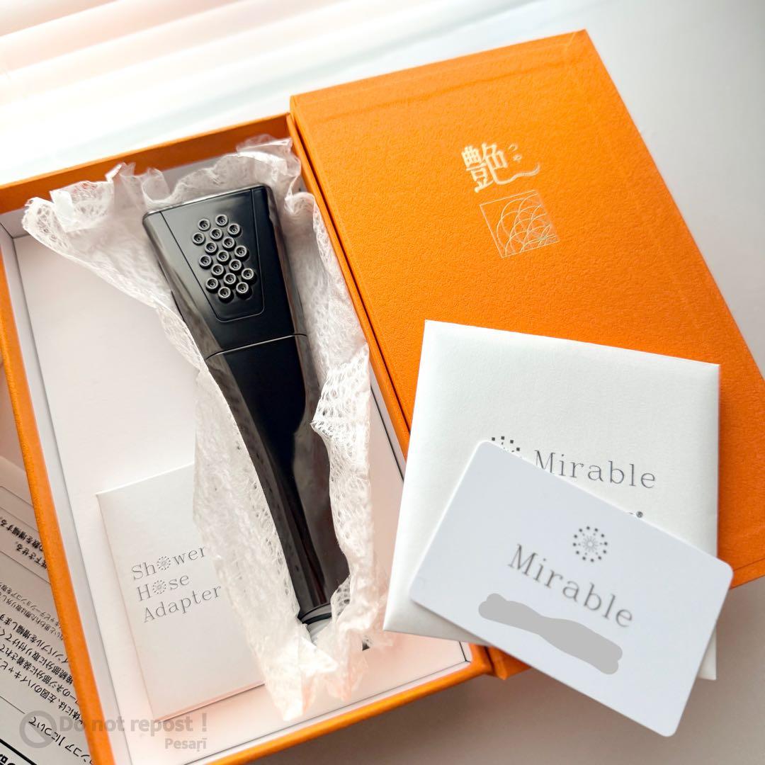 ミラブル ミラブル艶 ウルトラファインバブル サイエンス シャワーヘッド