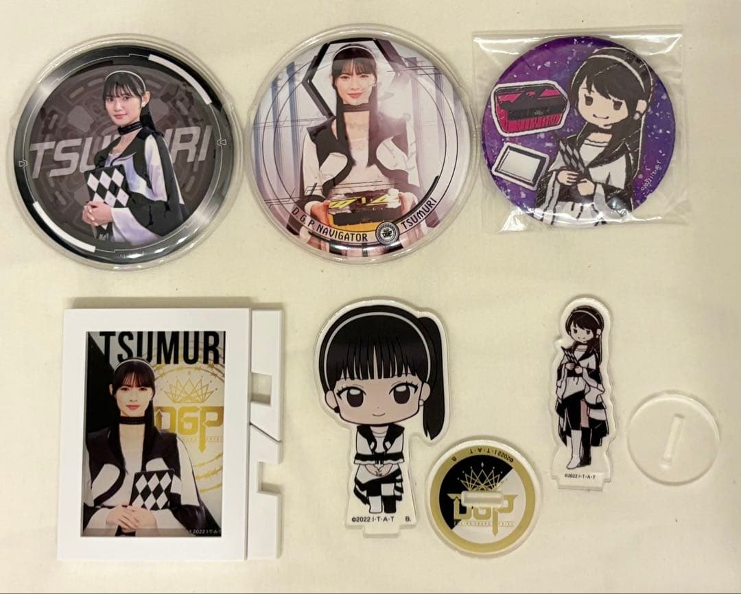 【画像2枚あり】仮面ライダーギーツ　ツムリ　グッズ　缶バッジ　フレームマグネット