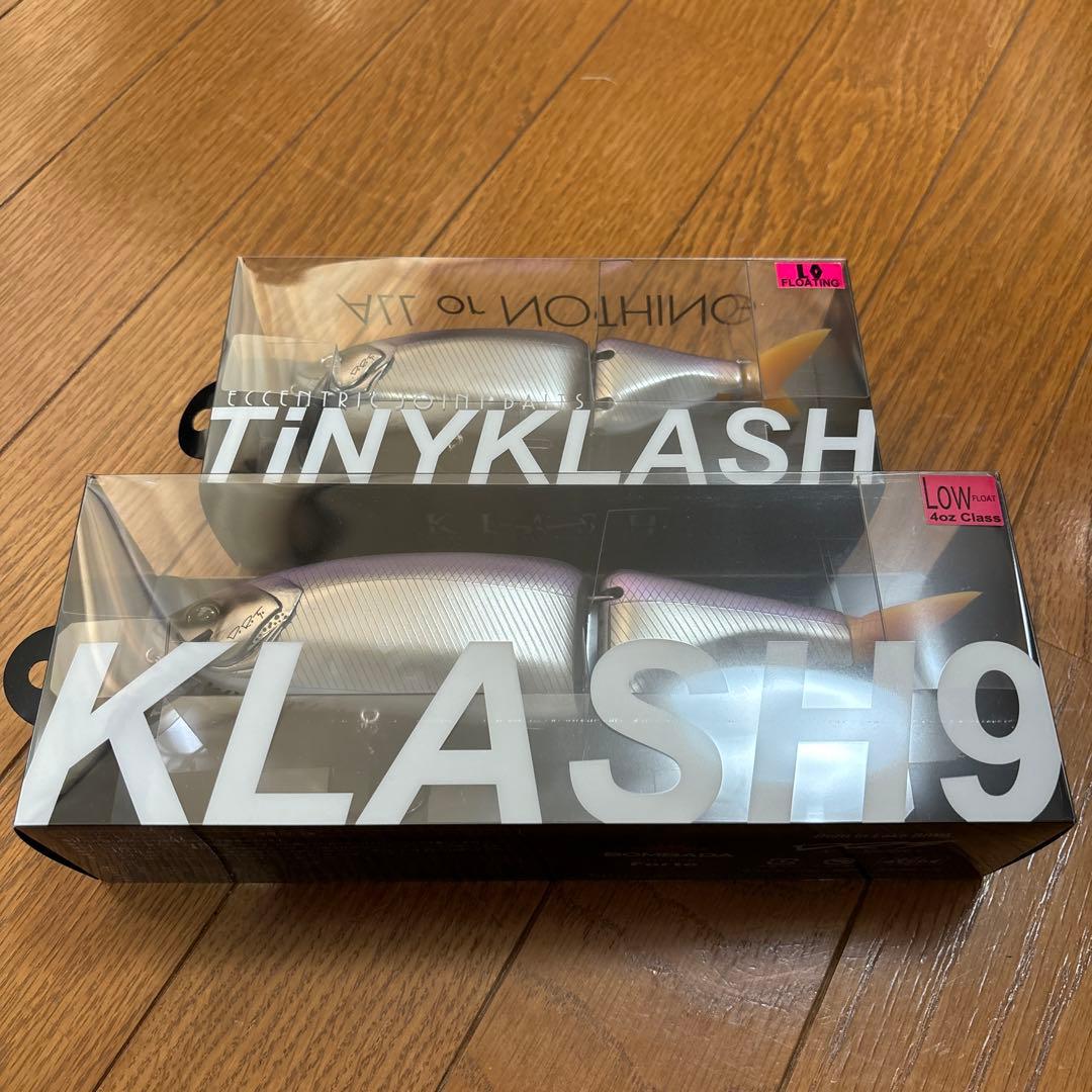 ルアー・フライ KLASH9 & TINY KLASH #grind purple