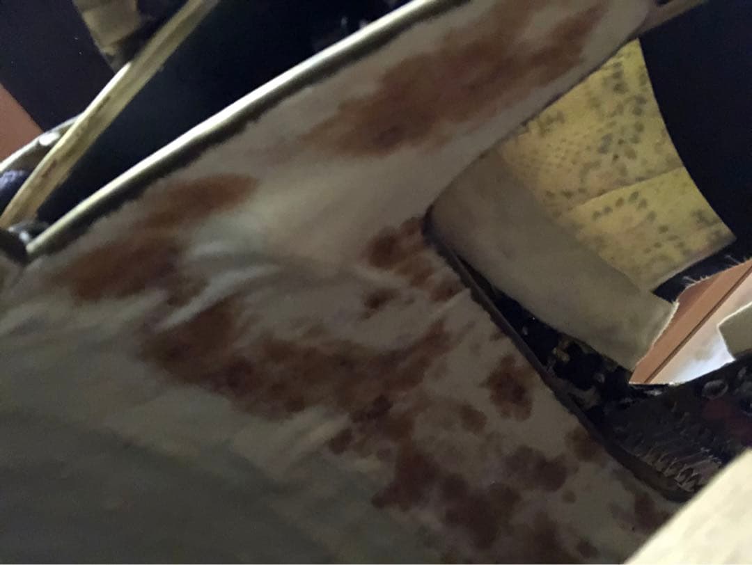 等身大甲冑一式　鎧、兜　血の跡のようなものあり