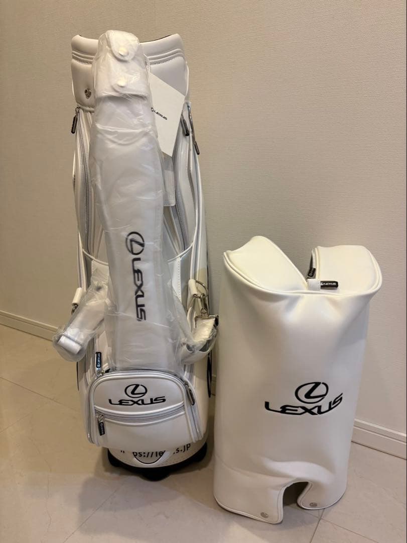 大場様限定【値下げ/ 新品•未使用】LEXUS ゴルフバッグ ホワイト