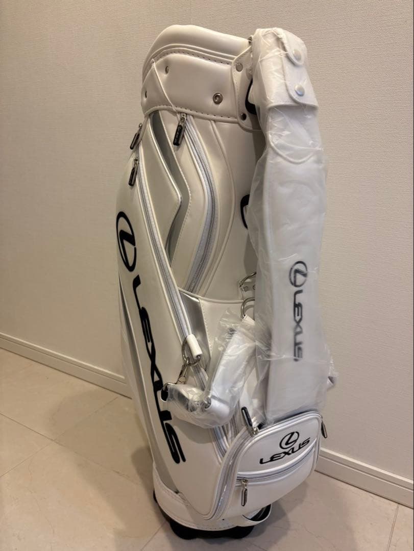大場様限定【値下げ/ 新品•未使用】LEXUS ゴルフバッグ ホワイト