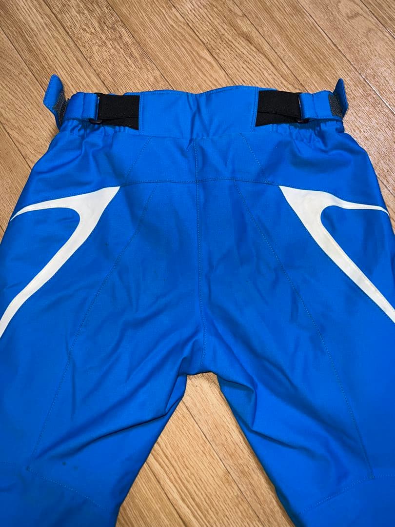 スキーウェアセット 青/白 Gロゴ