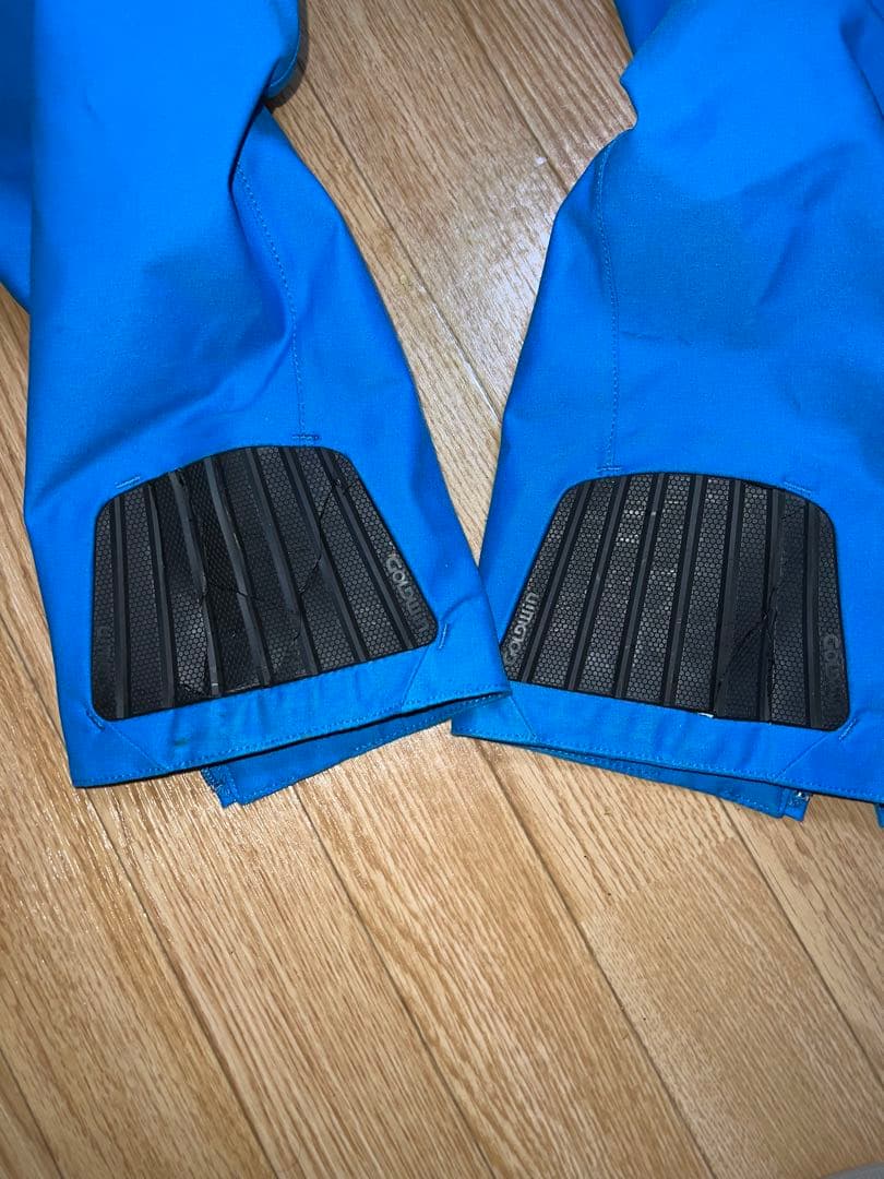 スキーウェアセット 青/白 Gロゴ