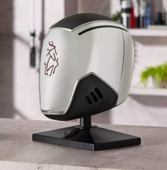 ヘルメット シルバー グレー ロゴ入り