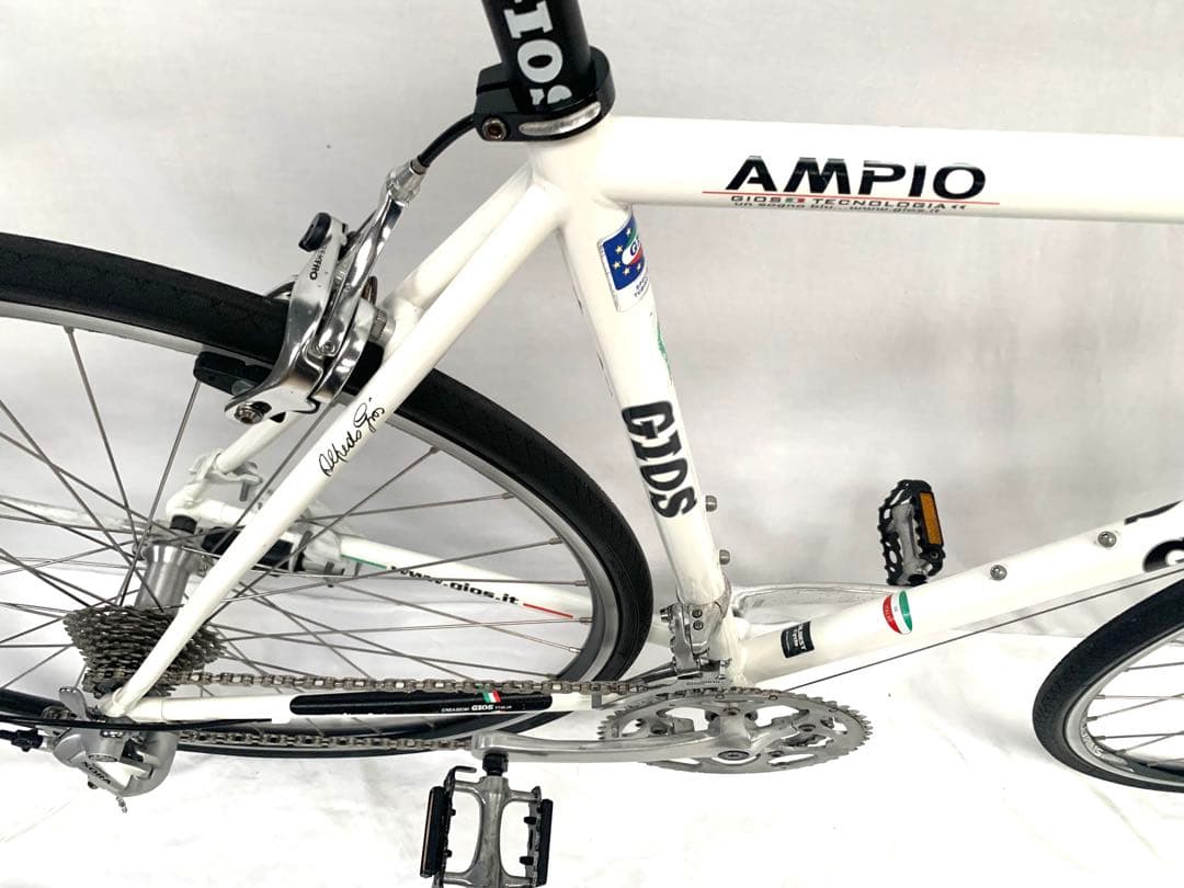 【即乘】送料無料 GIOSクロスバイク AMPIO SHIMANO2X9S18速