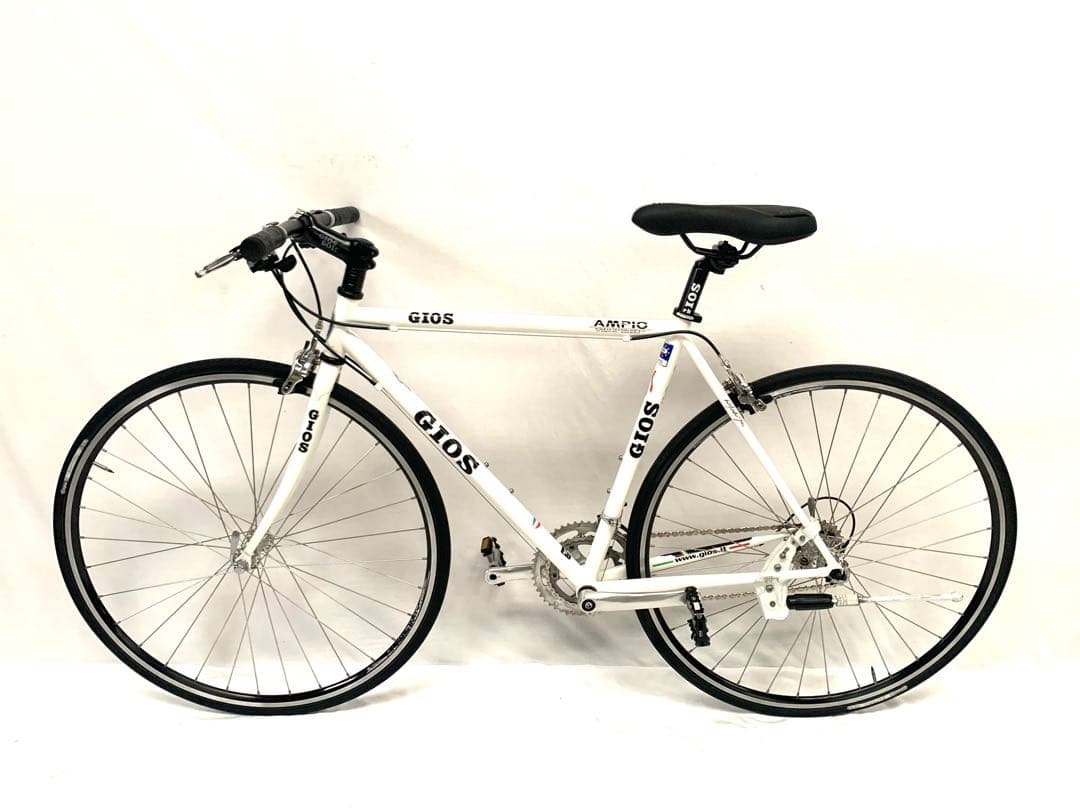 【即乘】送料無料 GIOSクロスバイク AMPIO SHIMANO2X9S18速