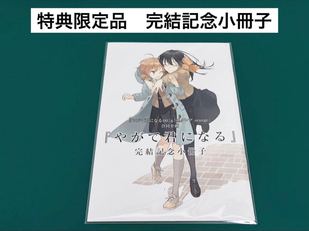 【激レア】　やがて君になる　仲谷鳰　完結記念小冊子　特典限定品　百合　美品　漫画