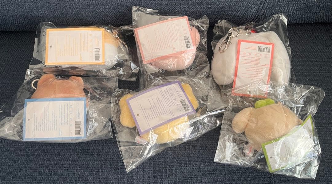 【新品未開封】IVE minive/ミニフェイスキーリングコンプリート6個セット