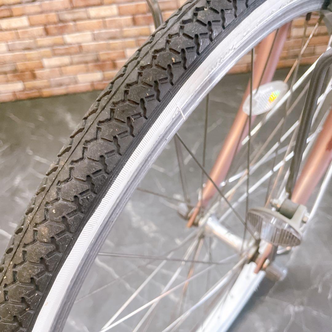 【79】電動自転車 Panasonic 薄ピンク 24インチ