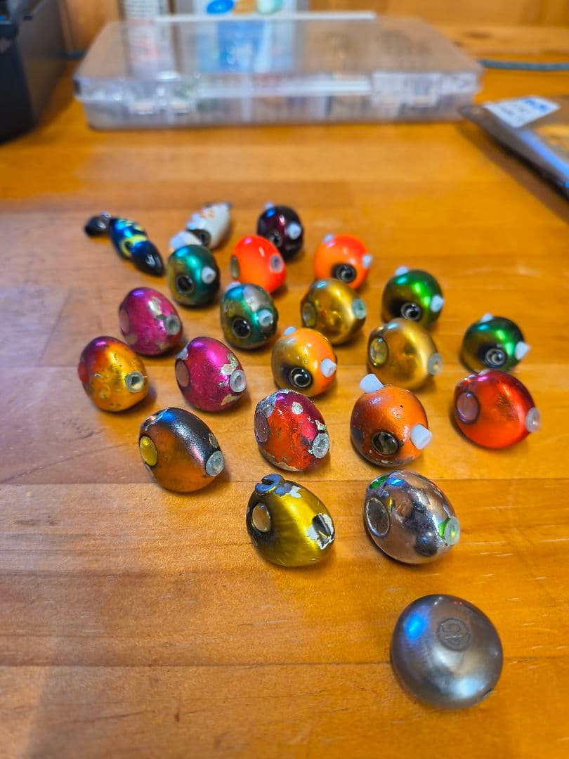 タイラバ タングステンヘッド 45g 21個 30g 1個 中古品