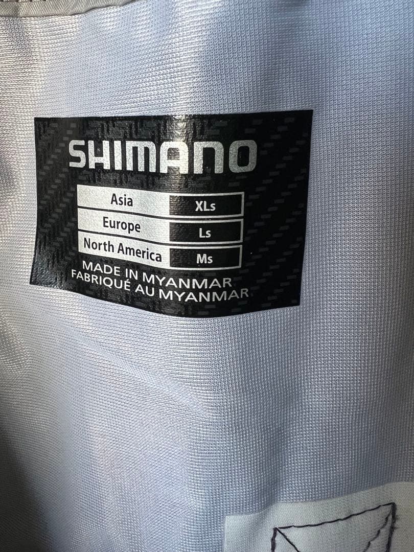 SHIMANO シマノ 防水サロペット XL