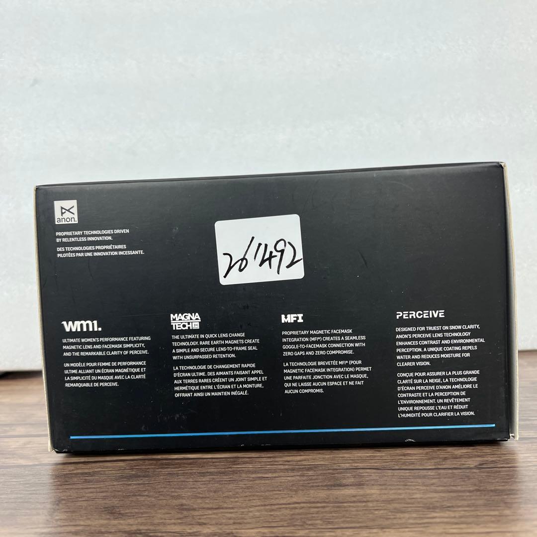 261493anon ゴーグル + ボーナスレンズ + MFI® フェイスマスク