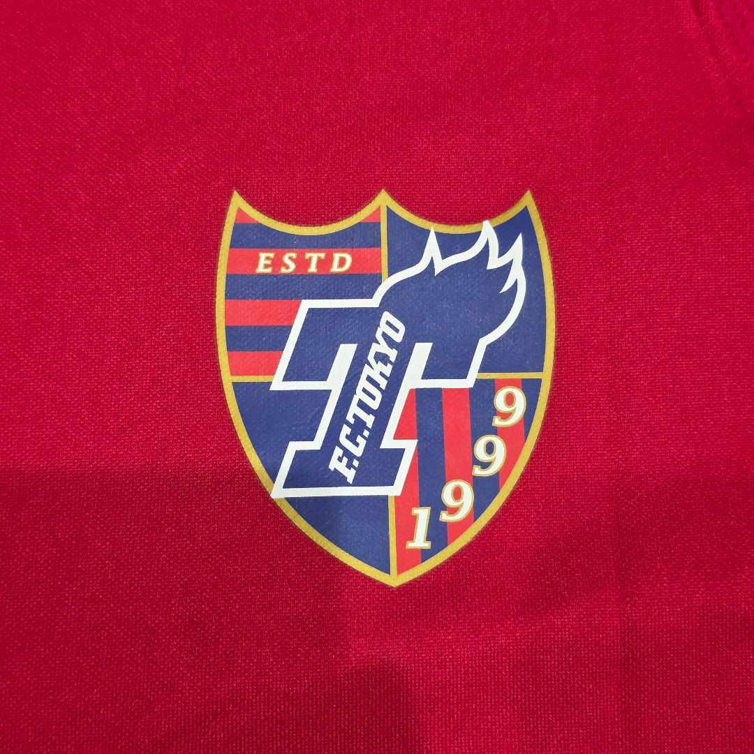 FC東京　08　梶山　ユニフォーム　L　adidas　アディダス　赤　青