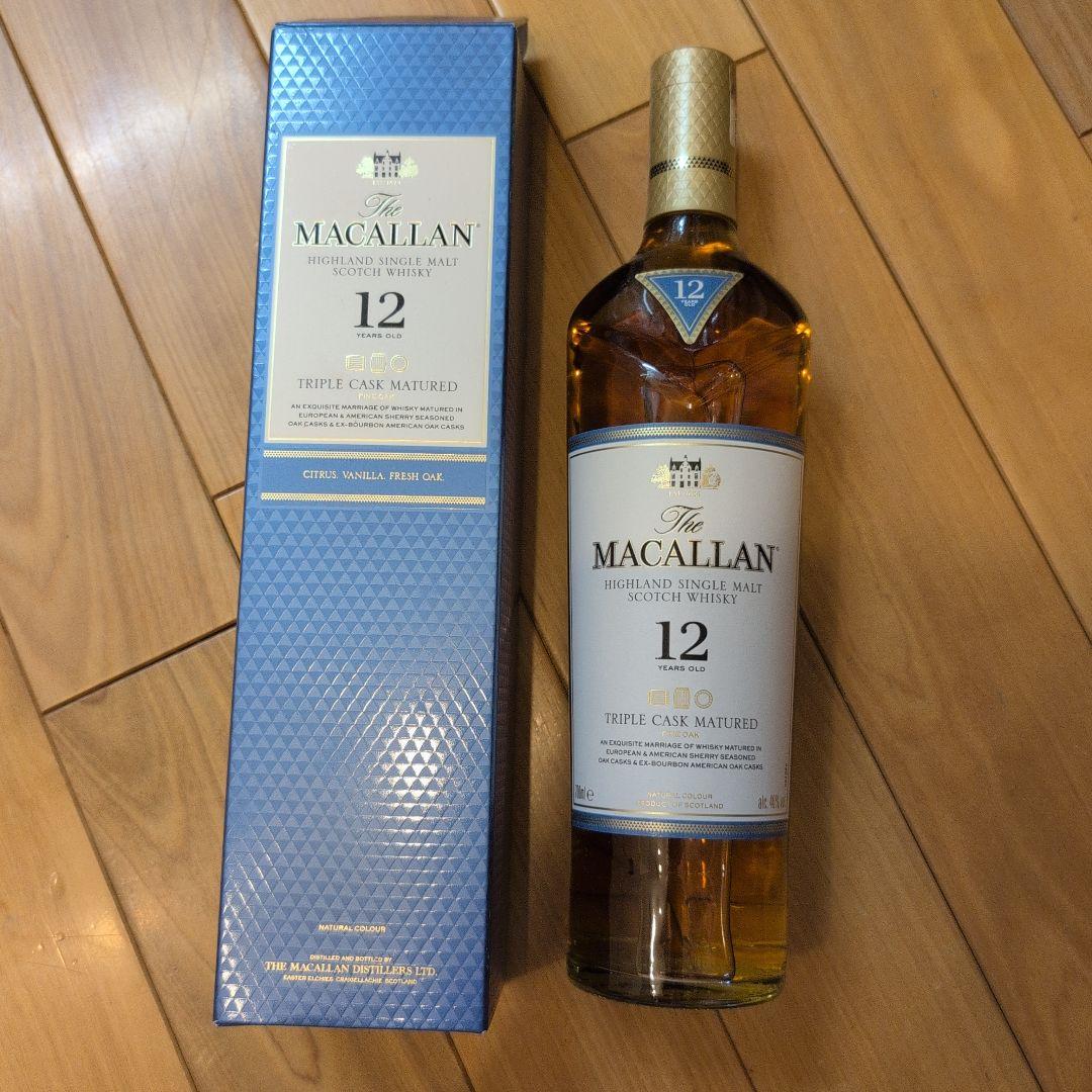 ウイスキー The Macallan 12 Year Old Triple Cask
