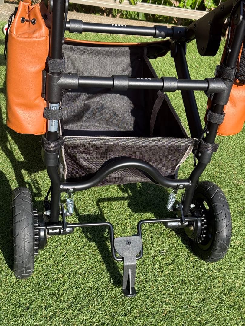 AIRBUGGY DOME3 ラージサイズ　イエロー/グレー