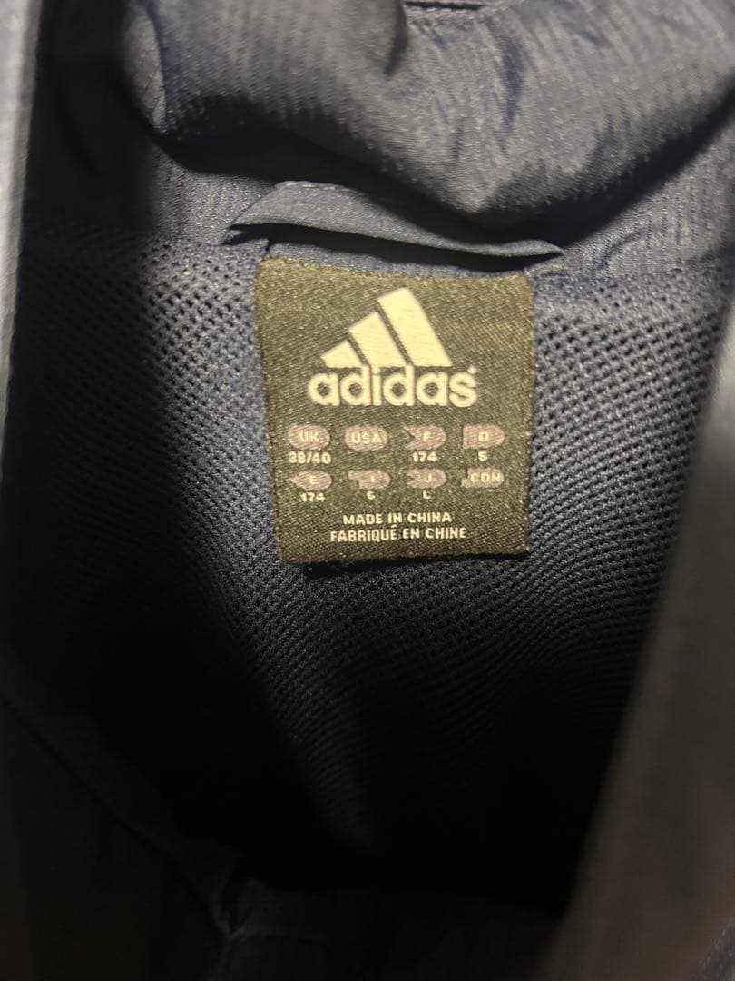 レア❗️【00s adidas】CHELSEA FC ロゴ刺繍ナイロンパーカー