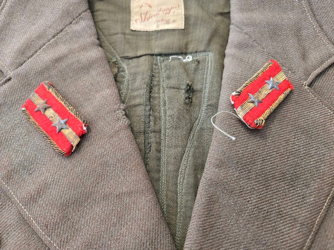 日本軍　南方軍服(軍医中尉)　山下大将デザイン