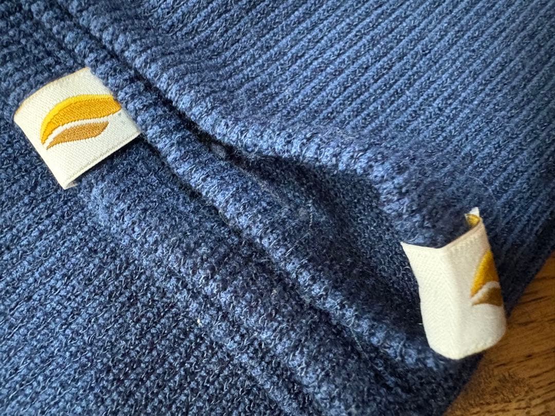 ルビアネイビーレッグウォーマーSとサンシャアームウォーマー