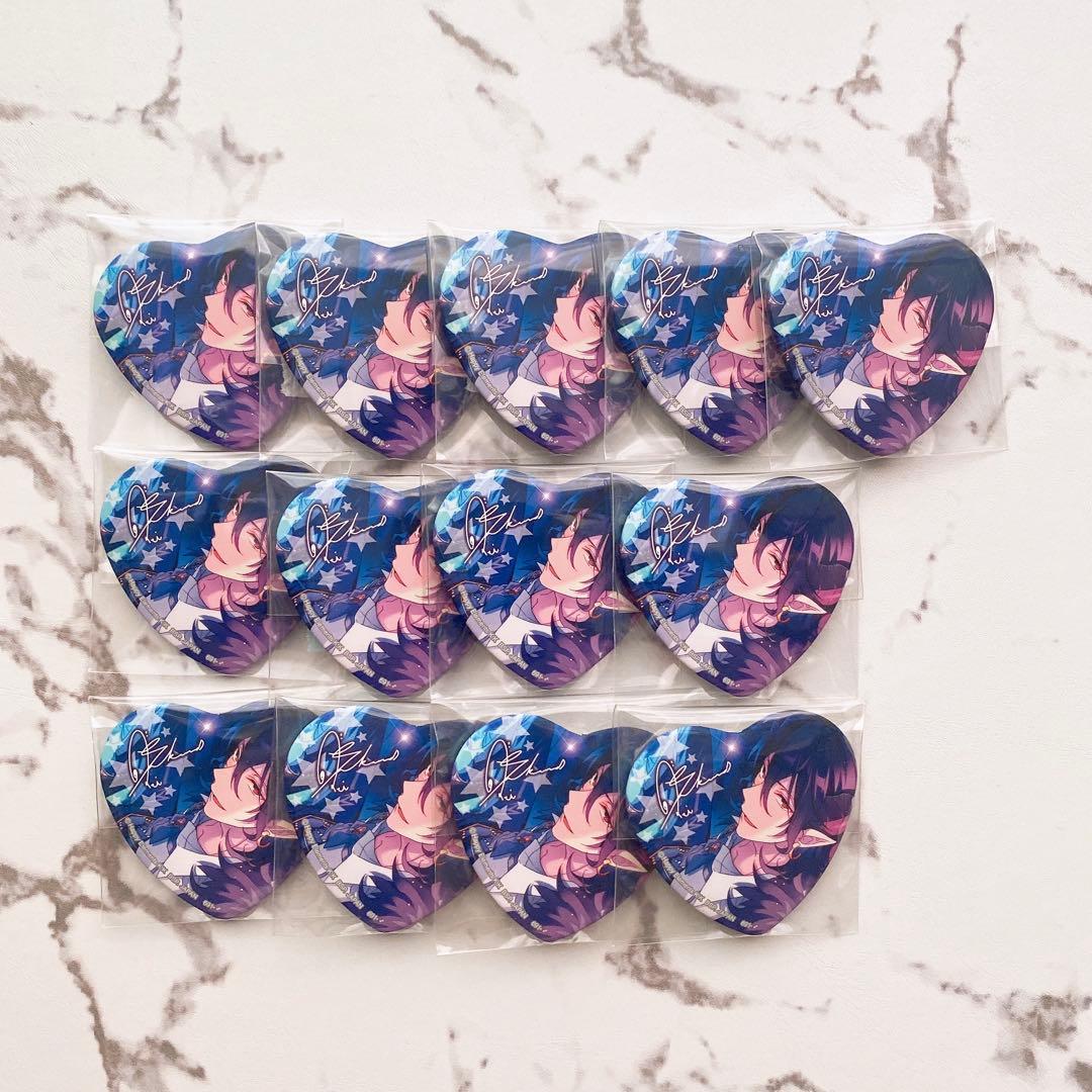 あんスタ 朔間零 とるパカ ハート缶バッジ