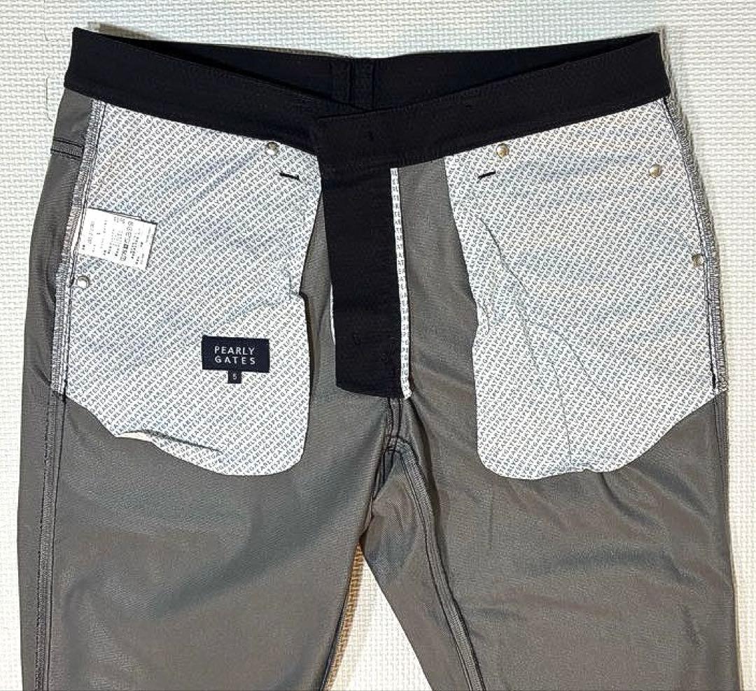 パーリーゲイツ ドビーピラミッド 表ピーチボンディング5Pパンツ（NAV／5）