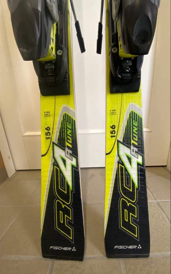 フィッシャー156㎝板、ビンディングセット