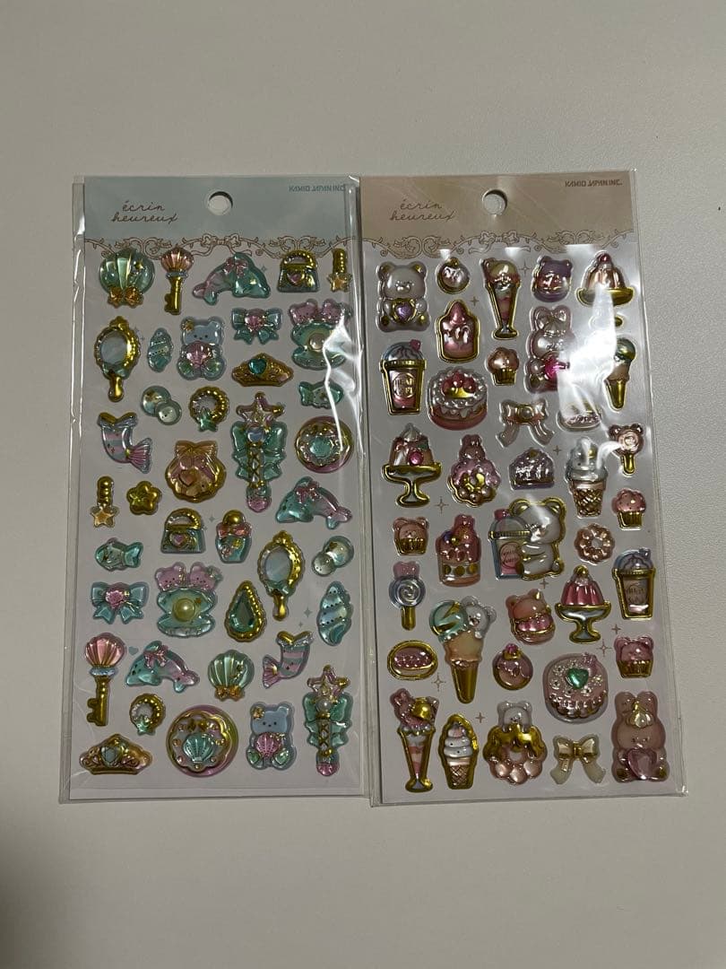 サンリオ　ボンボンドロップシール　第一弾　まとめ売り　しずくちゃん　スティッチ