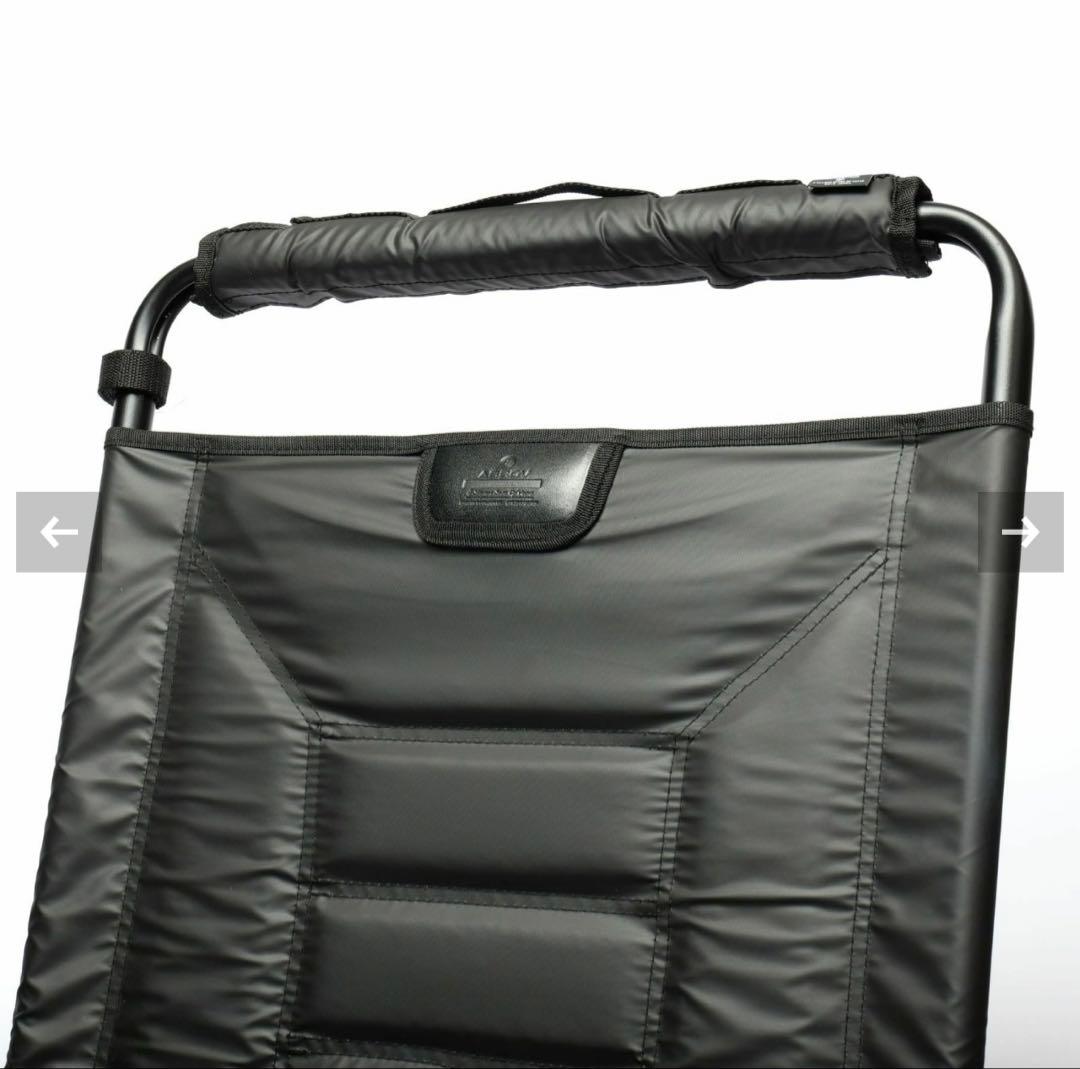 AS2OV　ハイバックリクライニング　ローバーチェア　オールブラック