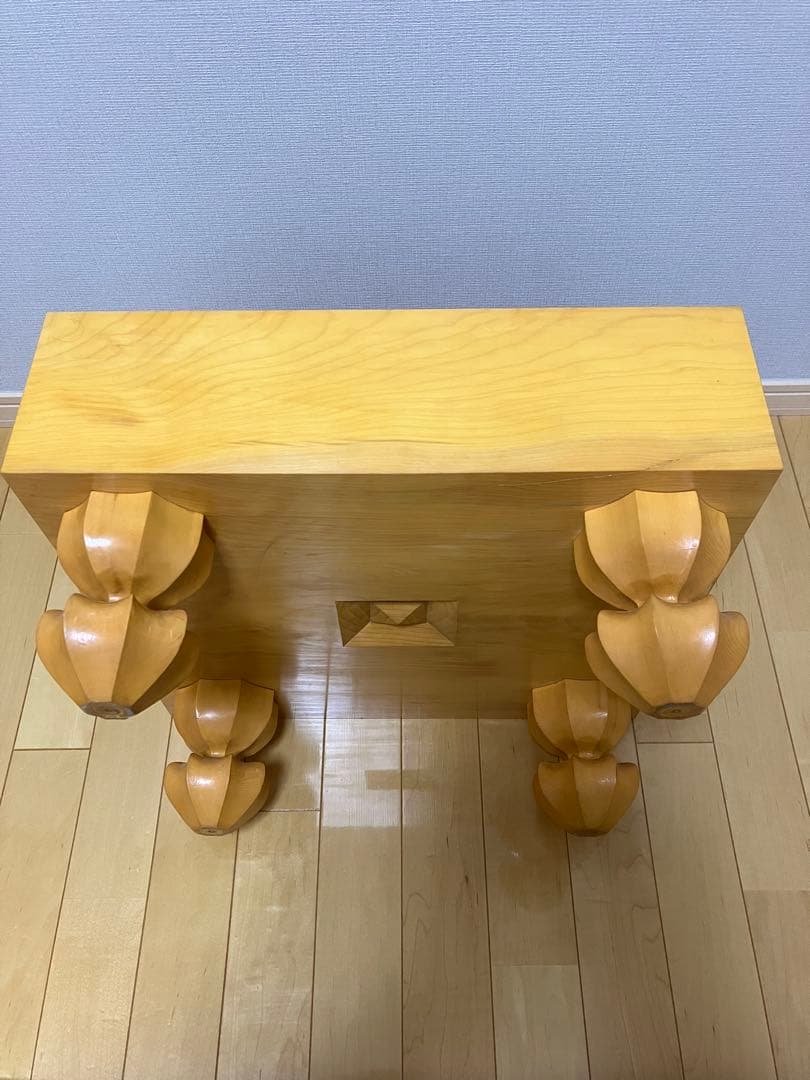 【高級】国産本榧 脚付き囲碁盤 蛤碁石セット付 桐箱・布付き ⭐︎美品⭐︎