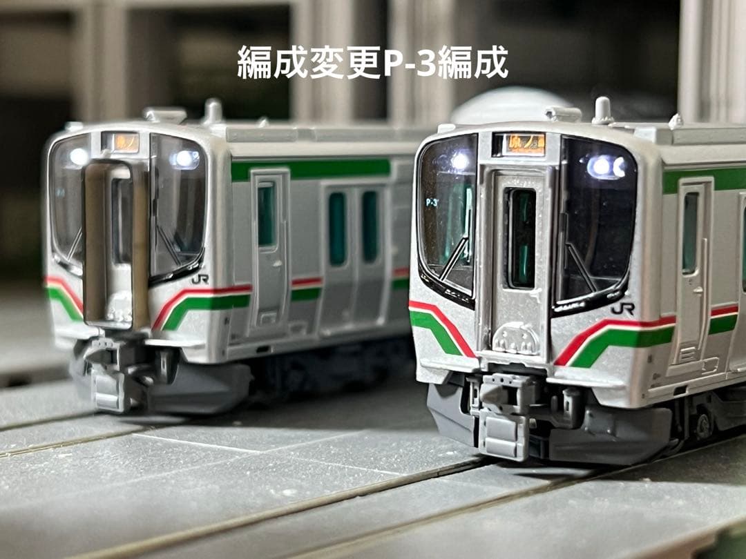 マイクロエース　E721系0番台 編成改番品P-3編成