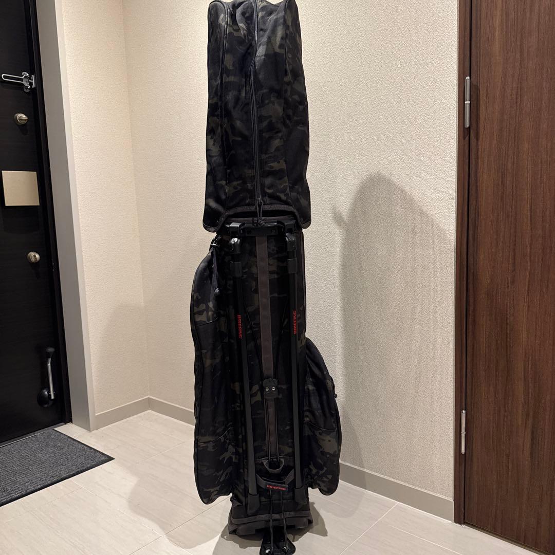 ブリーフィングゴルフキャディーバックCR-4#02 マルチカムブラック