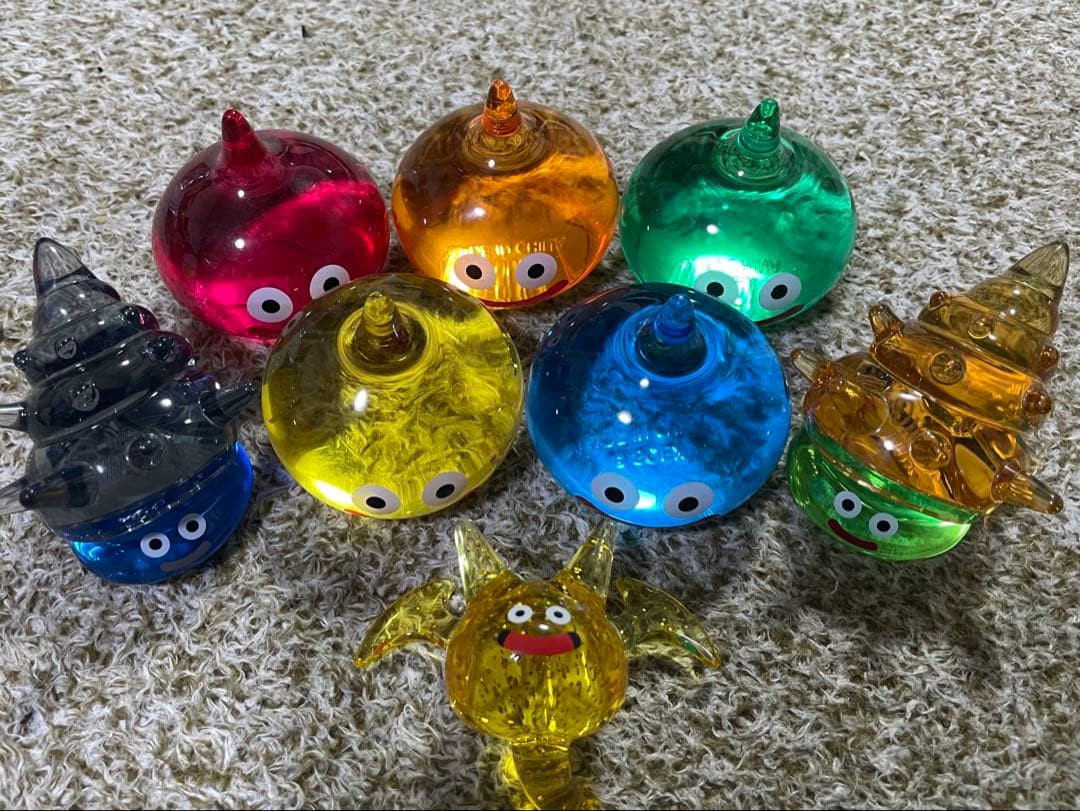 ドラゴンクエスト　クリアフィギュア　８点セット