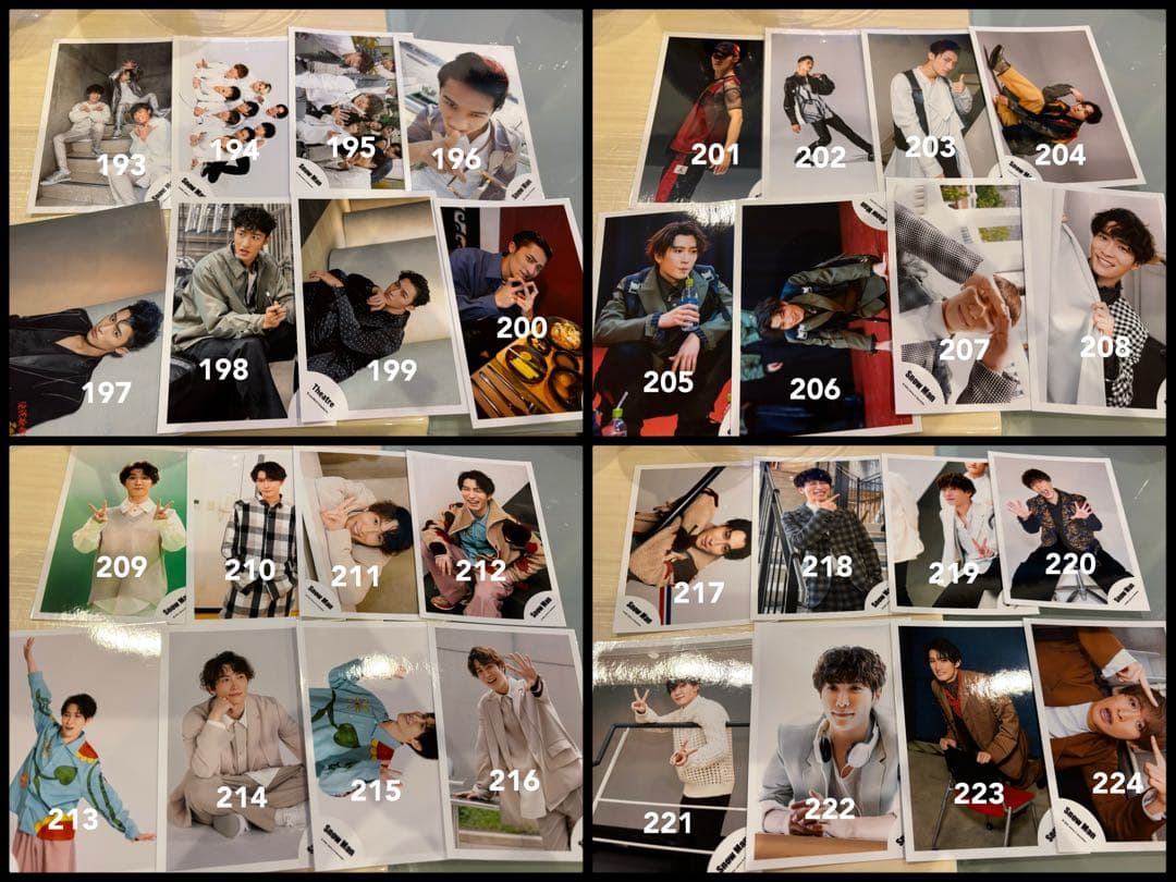 Man 公式写真 287枚 まとめ売り