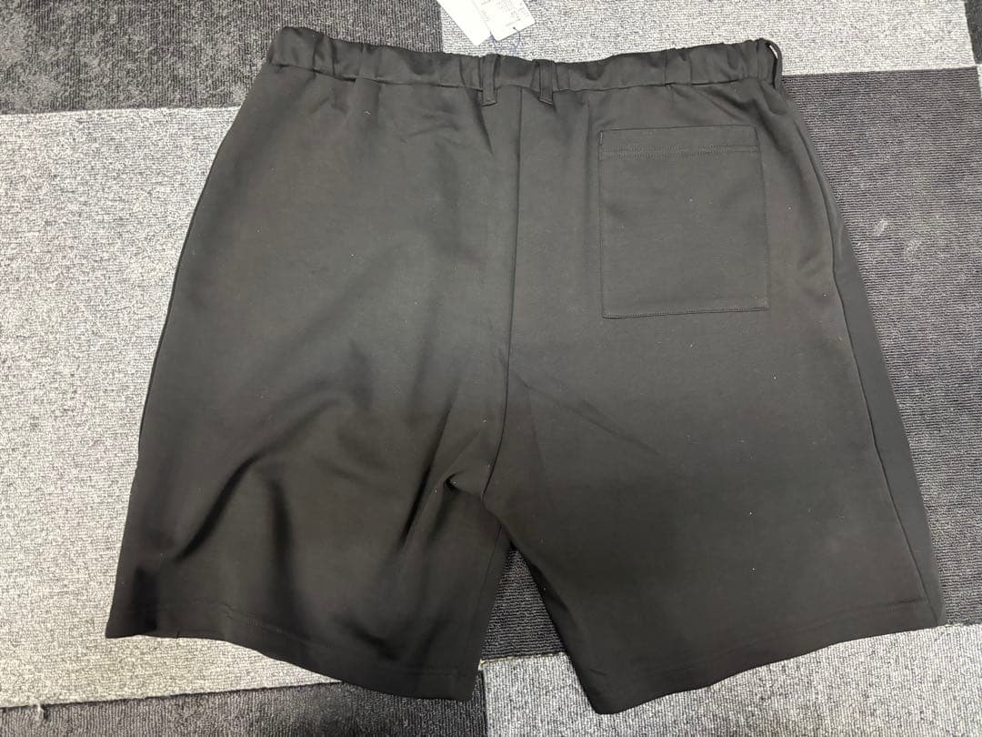 MUTAMARINE ブラックポロシャツ＆ショートパンツセットアップ